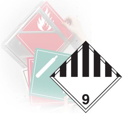 GHS Tagboard Class 9 Miscellaneous Products Placard (10.75" x 10.75") - TT960TB