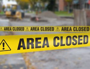 GHS Area Closed Barricade Tape (3" x 1000') 2 MIL (12/case) - BT10213