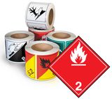 GHS Class 2.1 TDG Label (Paper) - TT21P