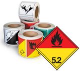 GHS Class 5.2 Intl. TDG Label (Paper) - TT53P