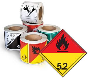 GHS Class 5.2 Intl. TDG Label (Paper) - TT53P GHS Class 5.2 Intl. TDG Label (Paper) - TT53P
