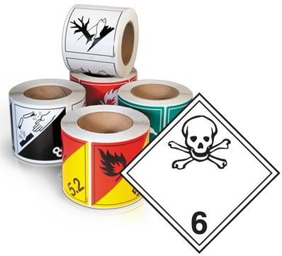 GHS Class 6.1 TDG Label (Vinyl) - TT60V