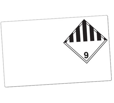 GHS Class 9 Dangerous Goods Laser Drum Labels (Vinyl), 100/Pkg - GHS1295VY