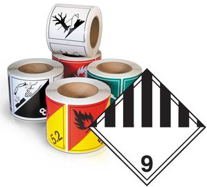 GHS Class 9 TDG Label (Paper) - TT91P GHS Class 9 TDG Label (Paper) - TT91P