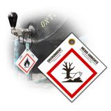 GHS Environment Pictogram Tag (25/pk) - GHS1062