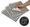 GHS Face Shield PPE Hazard Class Pictogram Label (1/2"), 1820/Pad - GHS1236
