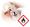 GHS Flame Hazard Pictogram Labels (2" x 2"), 500/roll - GHS1307