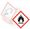 GHS Flame Hazard Pictogram Placard (10.75" x 10.75") - GHS1270