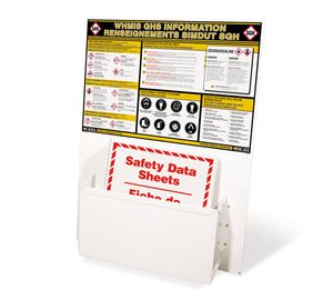 GHS Information Station with Binders (18" x 24"), English/French - GHS1072