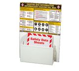 GHS Information Station with Binders (18" x 24"), English/Spanish - GHS1052