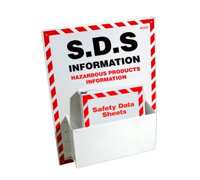 GHS SDS Station with Binder (18" x 24") - GHS1012