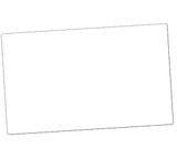 GHS Single Blank Vinyl Supplier Label (8.5" x 14") - GHS1297VY