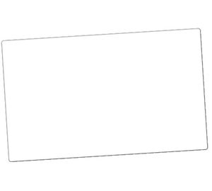GHS Single Blank Vinyl Supplier Label (8.5" x 14") - GHS1297VY