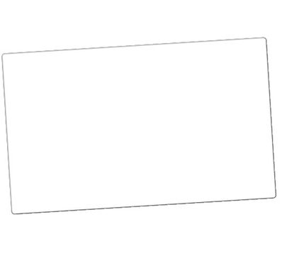 GHS Single Blank Vinyl Supplier Label (8.5" x 14") - GHS1297VY