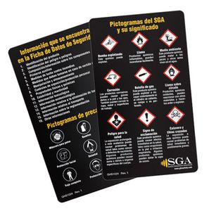 GHS Wallet Cards (50/Pkg), Spanish - GHS1024