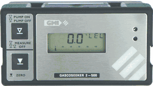 GMI Gascoseeker 2-500 Portable Gas Leak Measurement Device (ATEX Approved) - 12212