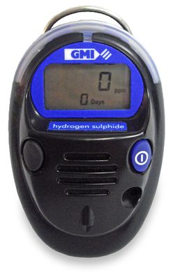 GMI PS1 Single Gas Monitor - Carbon Monoxide. Alarms [ppm]: Hi35, HiHi50, TWA30 - USA Alarm Settings (OSHA) - 62404