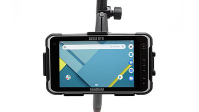 Handheld Algiz RT8 Pole Mount for 1 and 1.25 inch poles, compass, 40min vial - RT8-1047