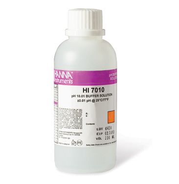 Hanna 10.01 pH Buffer Solution 1 x 230 mL bottle - HI7010M