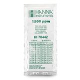 Hanna 1500 mg/L (ppm) TDS Solution, (25) 20 mL Sachets - HI70442P