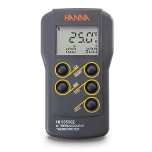 Hanna 2-Channel, K-Type Thermocouple Thermometer - HI935002
