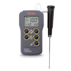 Hanna 2-Channel Thermistor Thermometer - HI93512