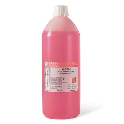 Hanna 4.01 pH Buffer Solution 1 x 1 L bottle - HI7004/1L