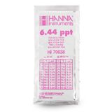 Hanna 6.44 g/L (ppt) TDS Solution, (25) 20 mL Sachets - HI70038P