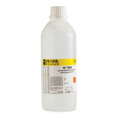 Hanna 6.86 pH Buffer Solution 1 x 500 mL bottle - HI7006L/C