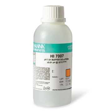 Hanna 7.01 pH Buffer Solution 1 x 230 mL Bottle - HI7007M