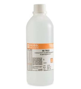 Hanna 84 µS/cm EC Solution, 500 mL Bottle - HI7033L Hanna 84 µS/cm EC Solution, 500 mL Bottle - HI7033L