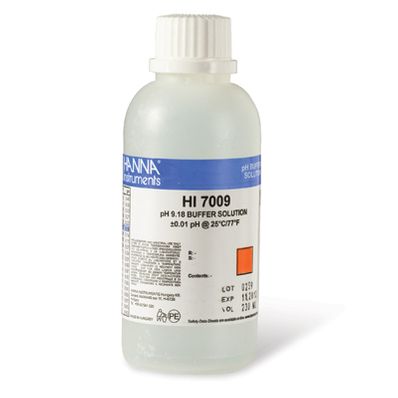 Hanna 9.18 pH Buffer Solution 1 x 230 mL bottle - HI7009M