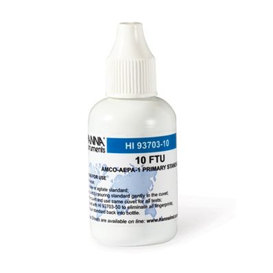 Hanna AMCO-AEPA-1 Calibration Solution at 10 FTU (30 mL) - HI93703-10