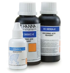 Hanna Ascorbic Acid (C6H8O6) Reagent Set - HI3850-100