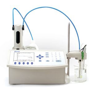 Hanna Black & White Automatic Titration System with 2 buretts, stirrer HI1131B, 4, 7, 10 buffers - HI901-01X
