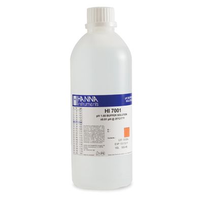 Hanna Buffer Solution, 1.68 pH, 500 mL bottle - HI7001L