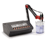 Hanna Calibration Check pH/ORP/Temperature Benchtop Meter with extended pH range - HI2223-01