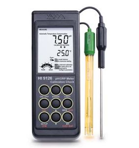 Hanna Calibration Check Portable pH/ORP Meter - HI9126