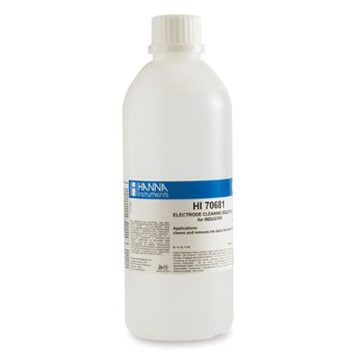 Hanna Cleaning Solution for Ink Stains 1 x 500 mL bottle - HI70681L