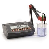 Hanna Data Logging pH Benchtop Meter, 115V - HI2214-01