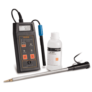 Hanna Direct Soil Activity and Solution Conductivity Measurement Kit - HI993310
