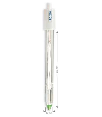 Hanna Foodcare pH Electrode for Milk, Yogurt & Creams with BNC Connection - FC210B