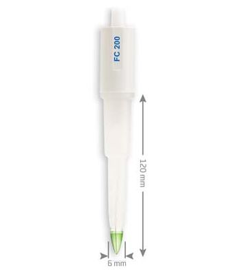 Hanna Foodcare pH Electrode for Semi-solid Foods with BNC Connection - FC200B