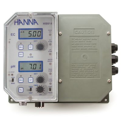 Hanna Industrial Grade Fertigation Controller for Process Control Requirements, 115V - HI9914-1