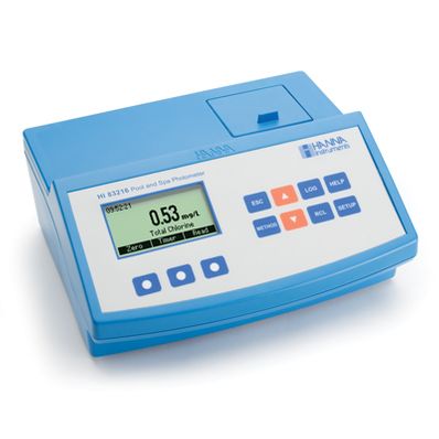Hanna Multiparameter Photometer for Pools and Spas, Basic, 115V - HI83216-01