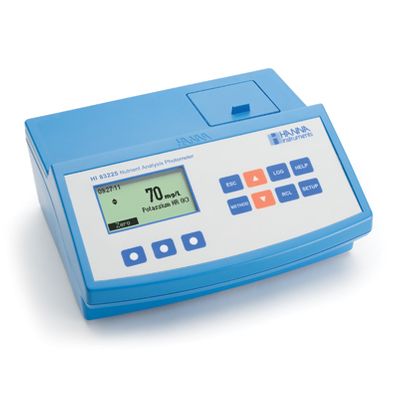 Hanna Nutrient Analysis Photometer for Greenhouses and Hydroponics, Advanced, 230V - HI83225-02