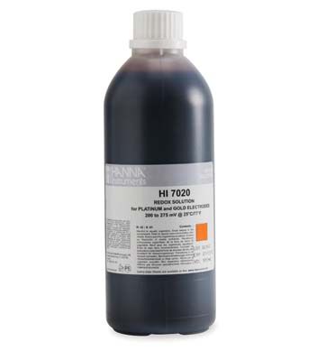 Hanna ORP Test Solution at 200/275 mV (@20°C) 1 x 500 mL bottle - HI7020L