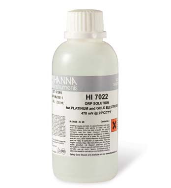 Hanna ORP Test Solution at 470 mV (@20C) 1 x 230 mL bottle - HI7022M