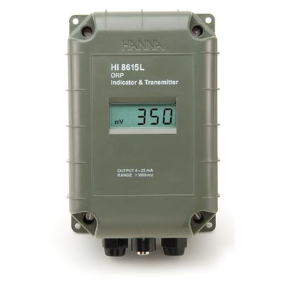 Hanna ORP Transmitter with 4-20 mA Galvanically Isolated Output with LCD Screen - HI8615LN
