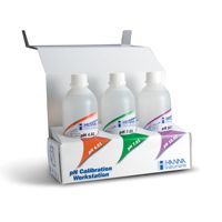 Hanna pH 4.01, pH 7.01, pH 10.01 Buffer Solution, 3 x 500 mL bottles - HI54710